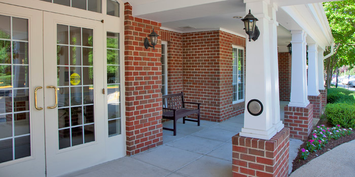 The Willow Senior Community Front Porch